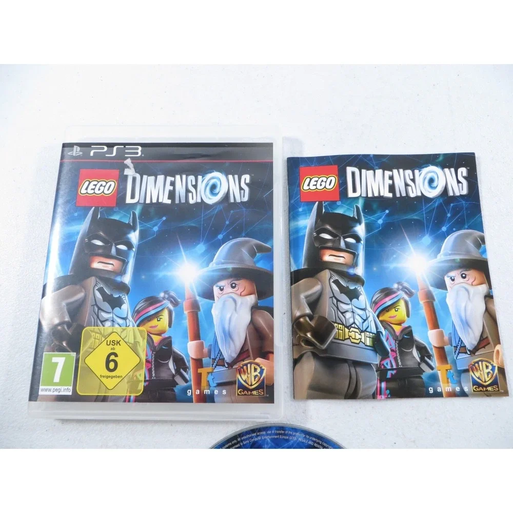 Lego Dimensions Sony Playstation 3 PS3 2015‎ PAL PEGI Complete CIB